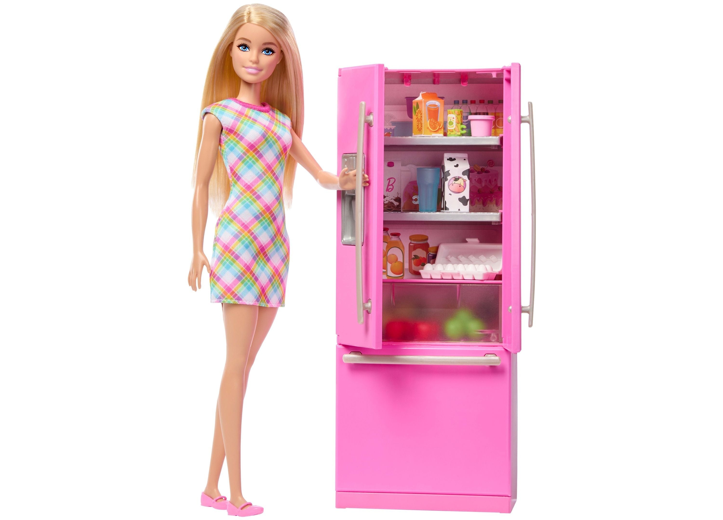 Barbie Deluxe Kitchen Playset with Doll - Blonde Bun