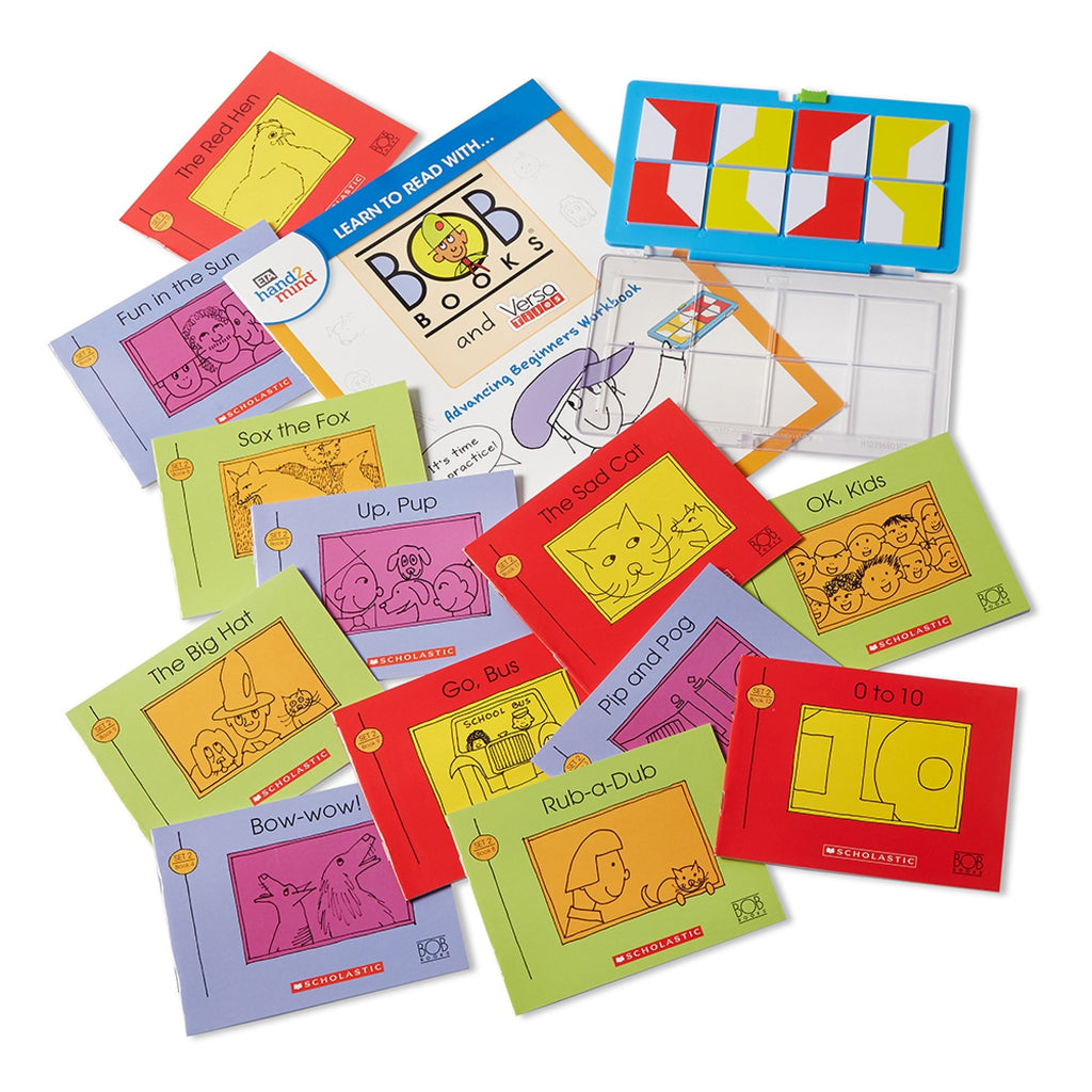 Hand2Mind Read With Bob Books & VersaTiles - Advancing Beginners Set
