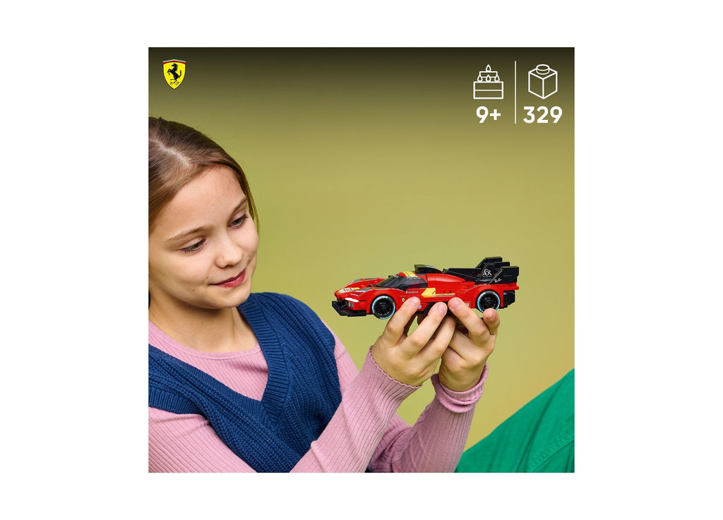 LEGO Speed Champions Ferrari 499P 329-Piece Building Set