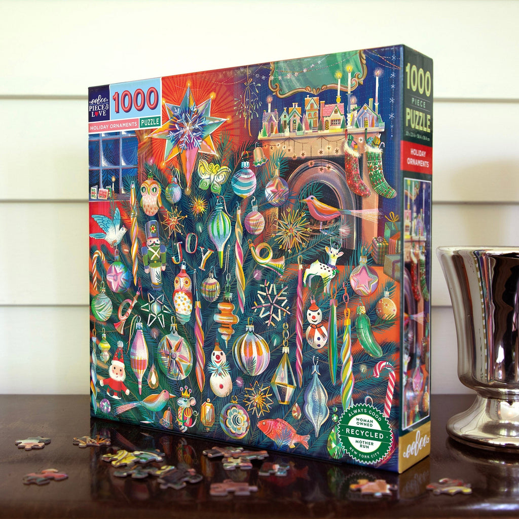 Piece&Love: Holiday Ornaments - 1000 pc Puzzle