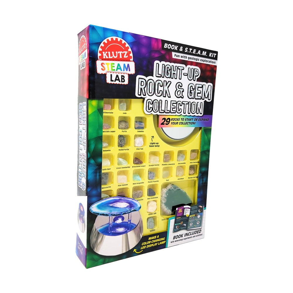 Klutz Light-Up Rock & Gem Collection Science Kit