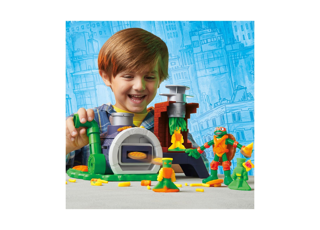 Play-Doh Teenage Mutant Ninja Turtles Slice And Blast Pizza Playset