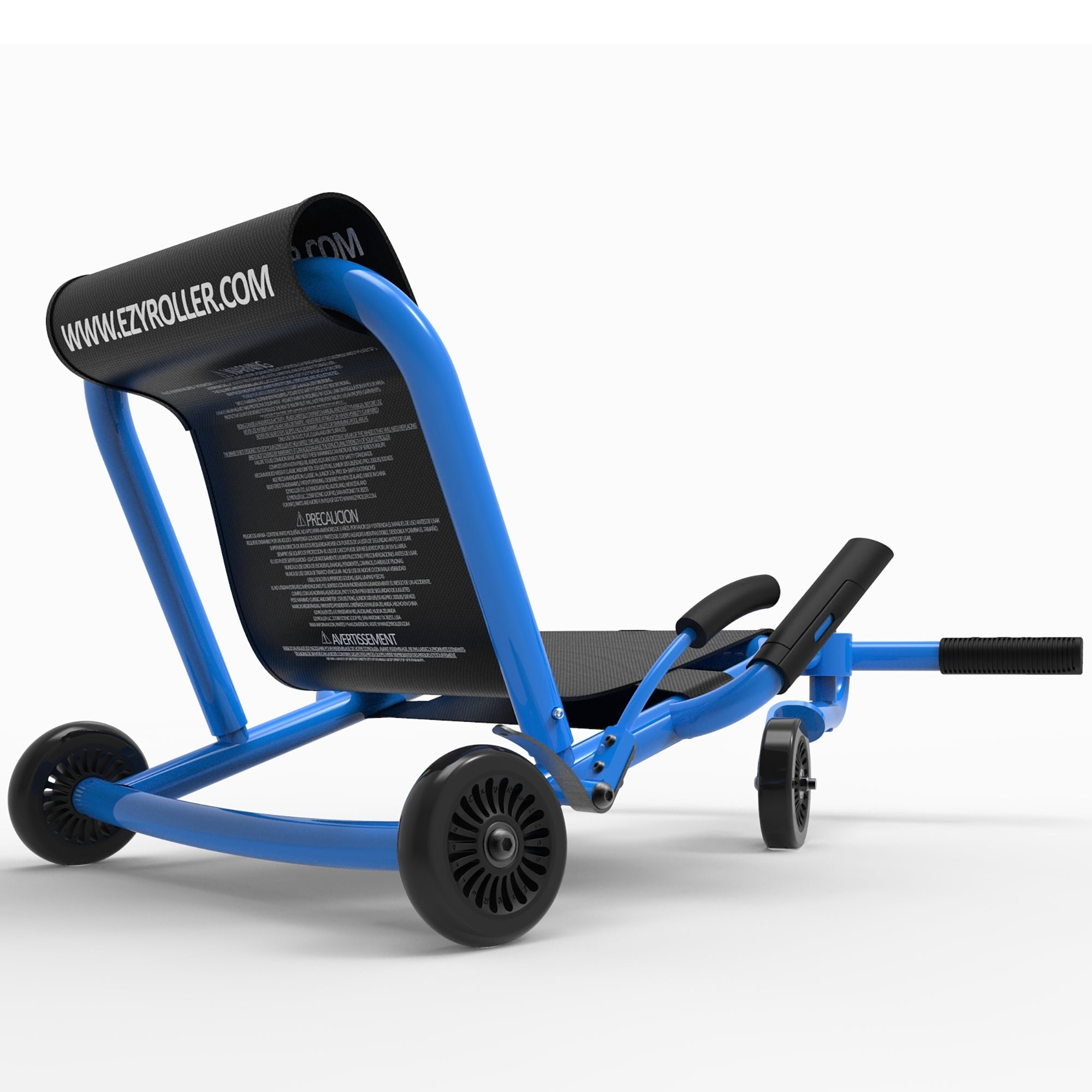 EzyRoller Classic Aqua Blue Ride-On With Leg-Powered Motion