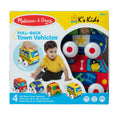 Melissa & Doug K's Kids Pull-Back Vehicle Set - 4 Soft Vehicles