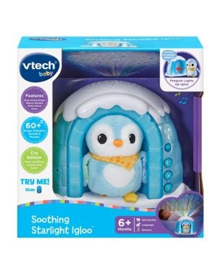 VTech Baby Soothing Starlight Igloo with Plush Penguin