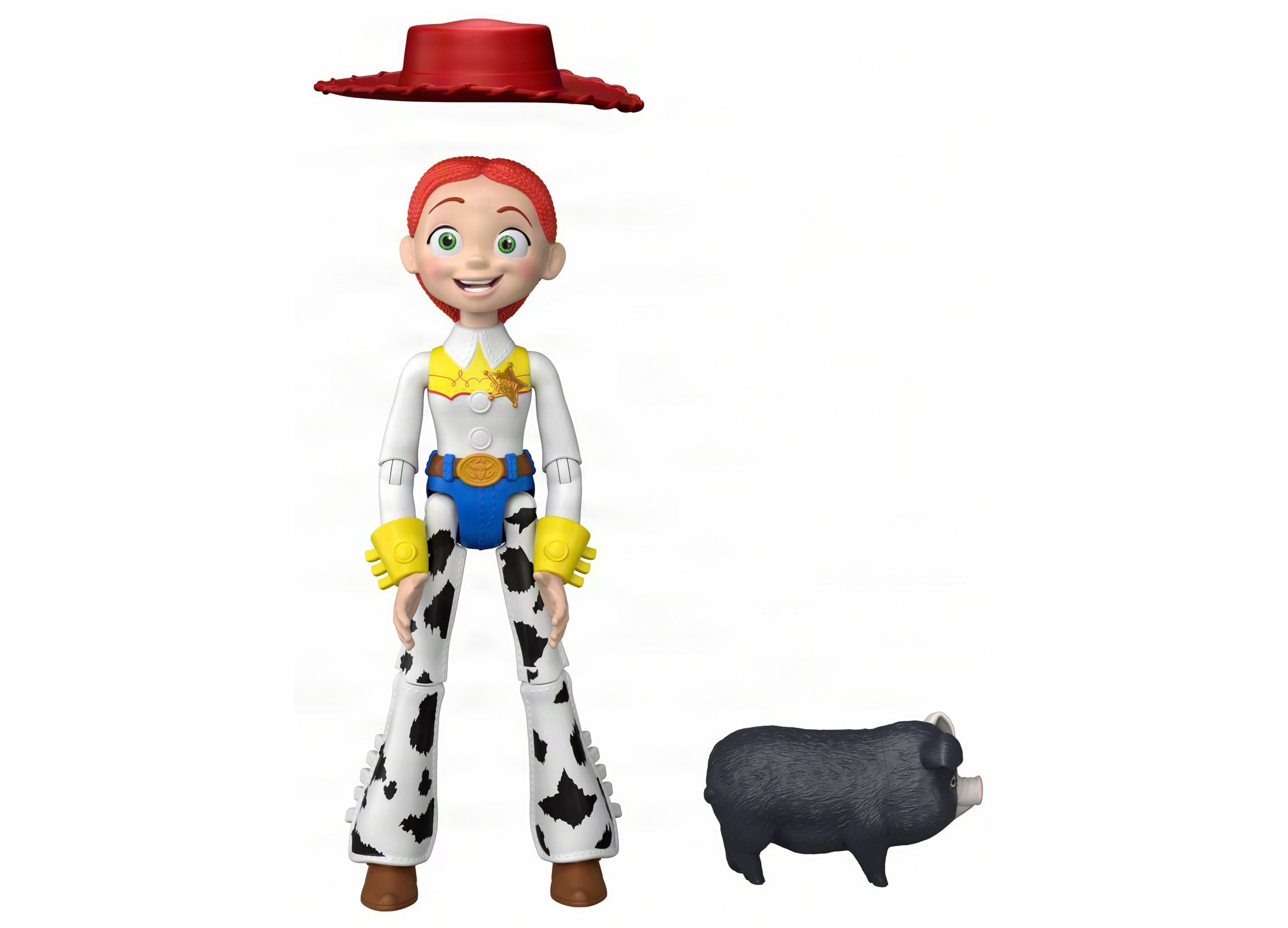 Disney Pixar Toy Story 5 Critter Talk Jessie 12-Inch Action Figure With Pig