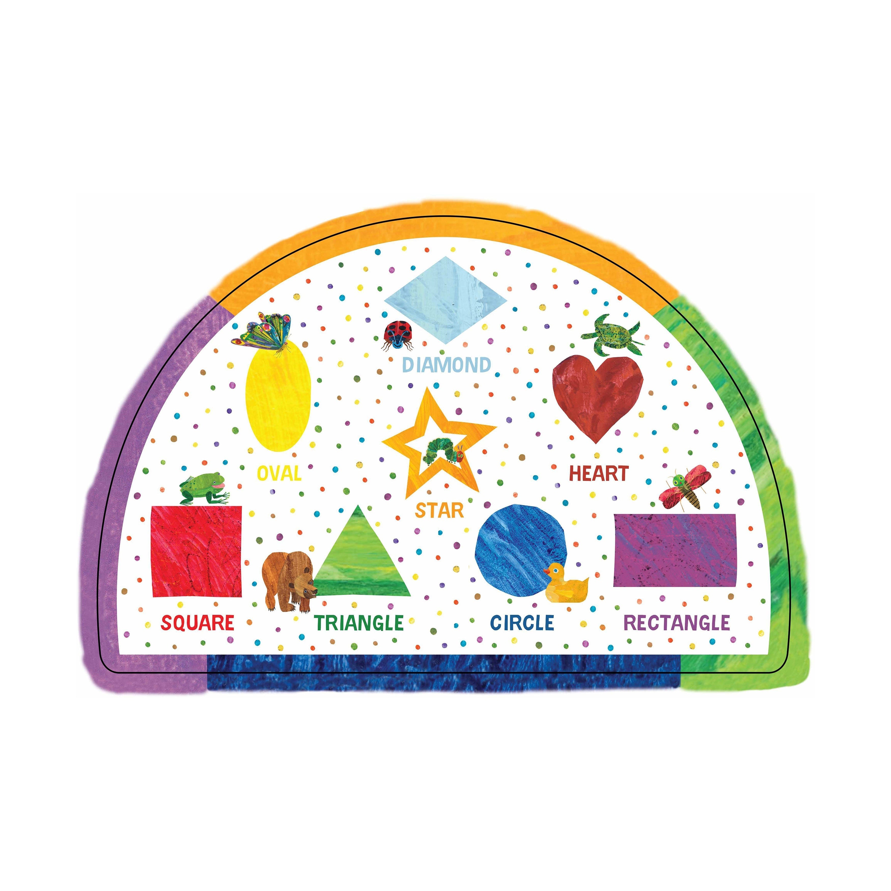 The Very Hungry Caterpillar 2-Sided Floor Puzzle 26 Pieces