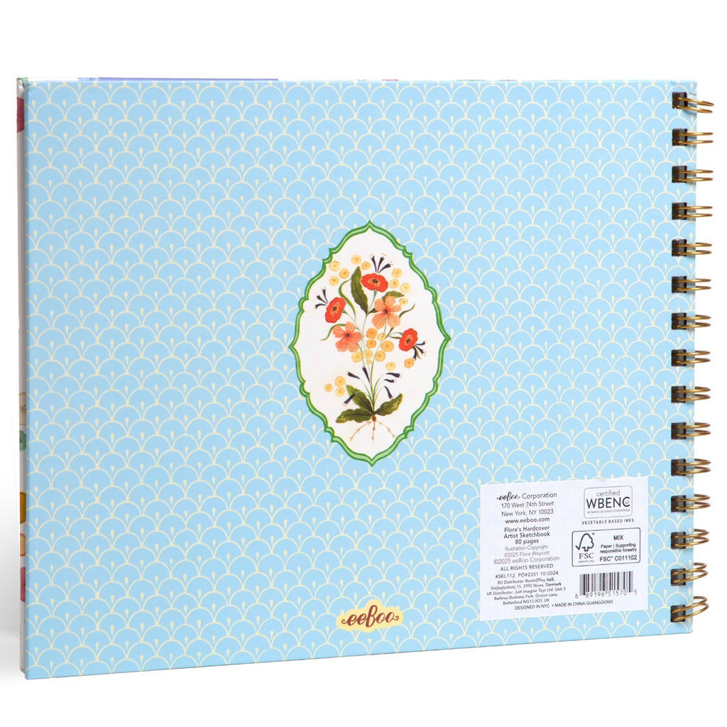 Piece&Love: Artist Sketchbook - Flora's