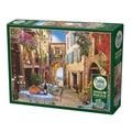 Cobble Hill 1000 Piece Puzzle: French Village - Eco-Friendly Jigsaw with Reference Poster