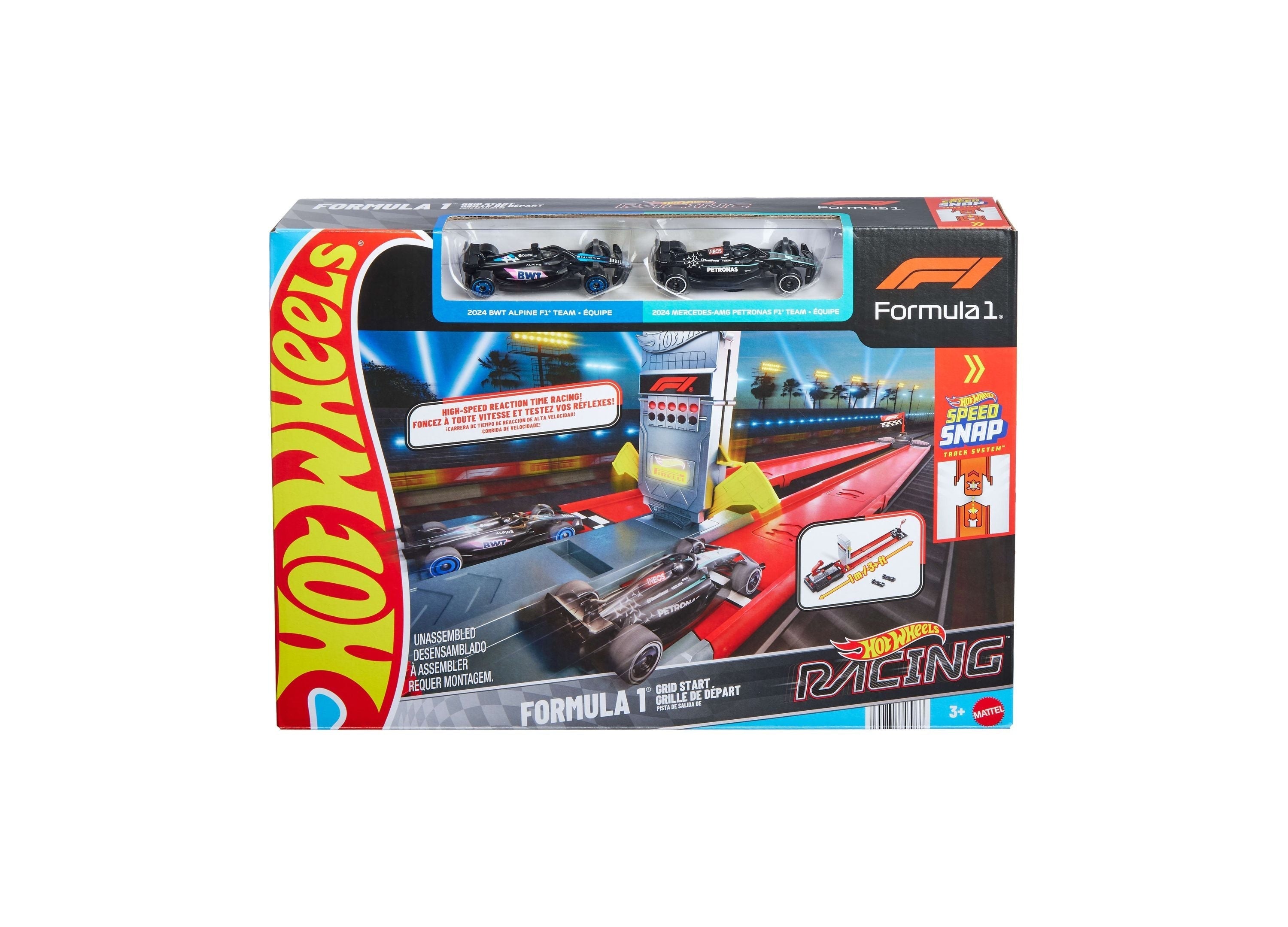 Hot Wheels Racing Formula 1 Grid Start Track Set