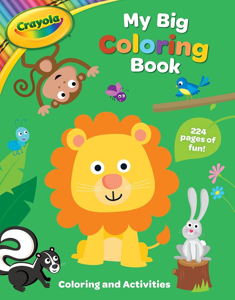 Crayola My Big Coloring Book - 224 Page Giant Art Adventure