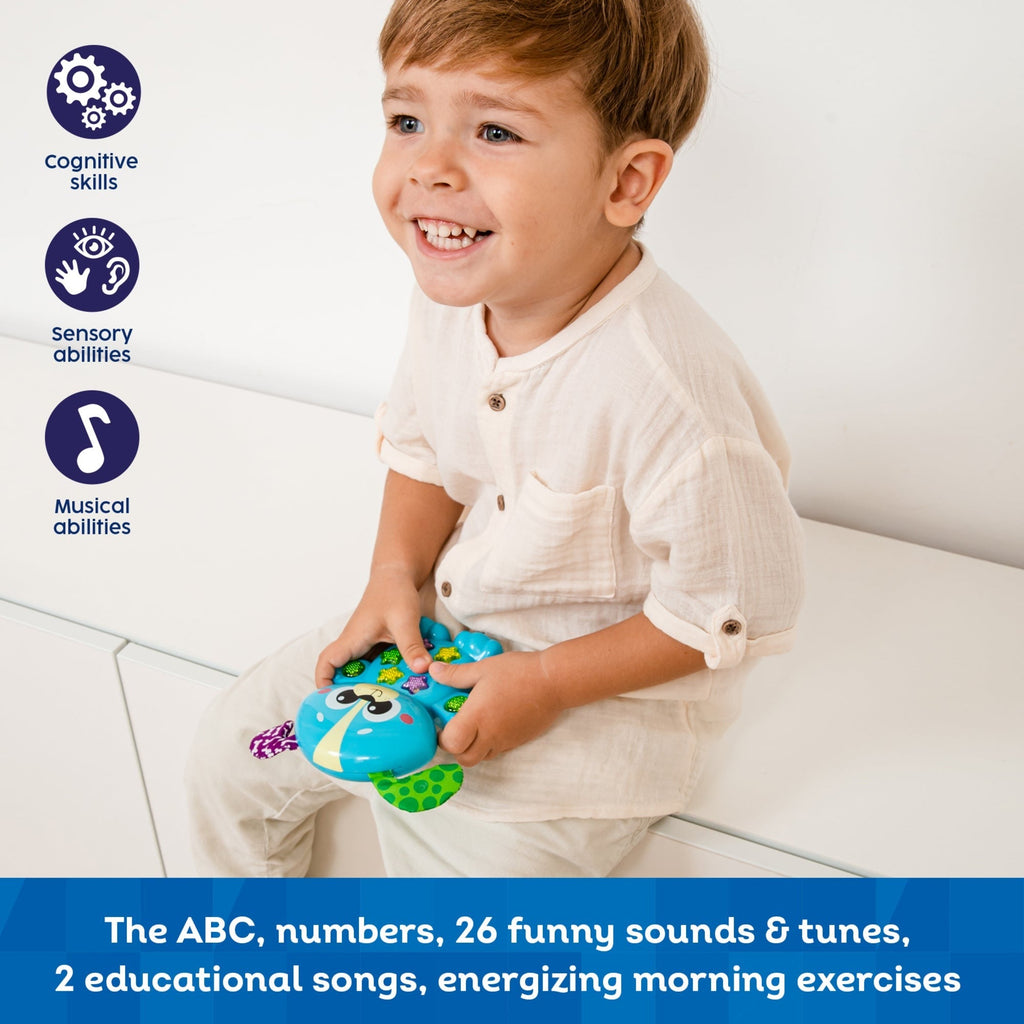 Kids Hits Musical Puppy Interactive Lights & Sounds Learning Toy