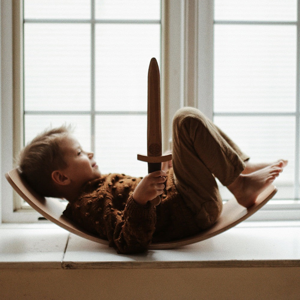 Kinderfeets Kinderboard Lite - Versatile Wooden Balance Board for Toddlers