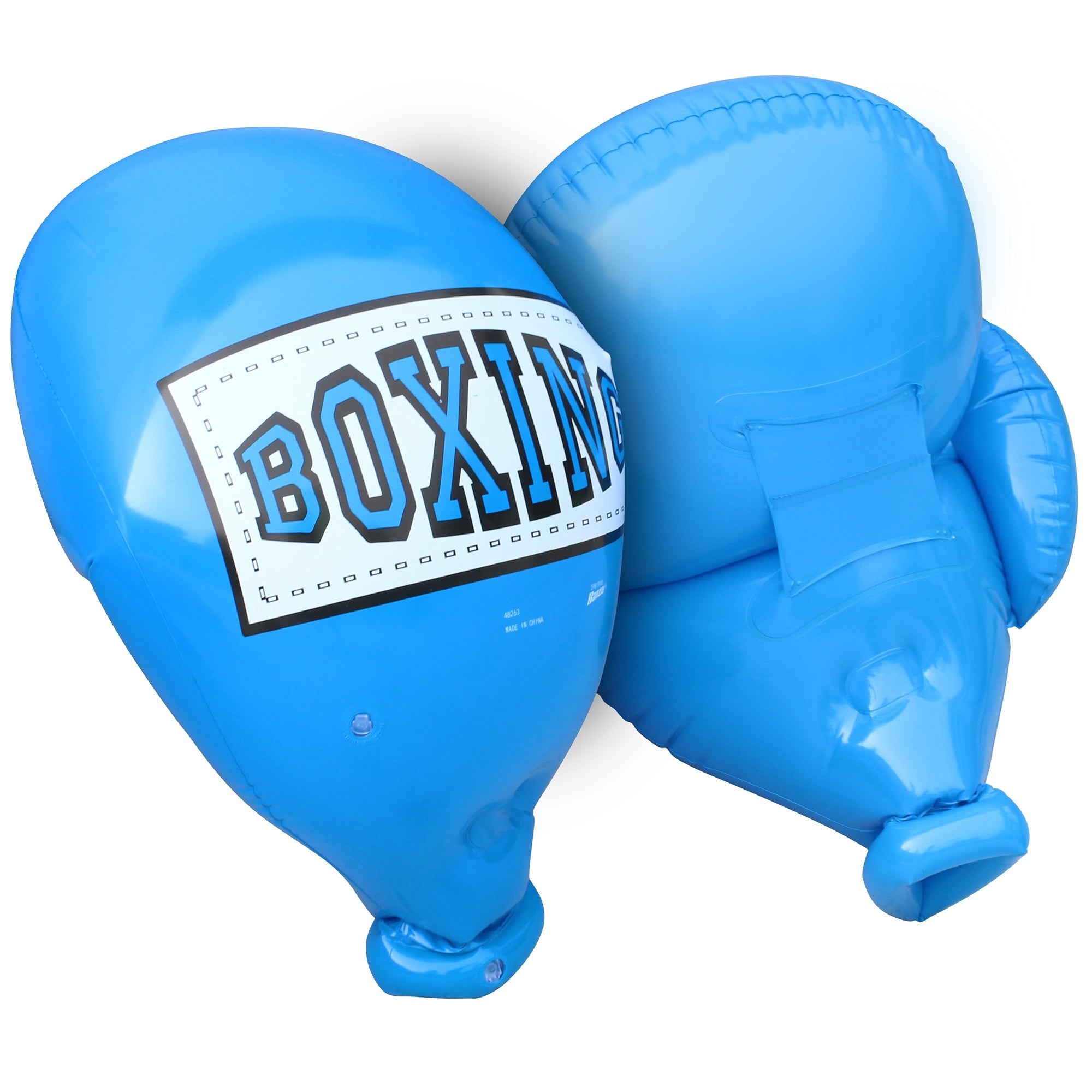 Banzai Kids Mega-Sized Inflatable Boxing Gloves, Red/Blue Assortment