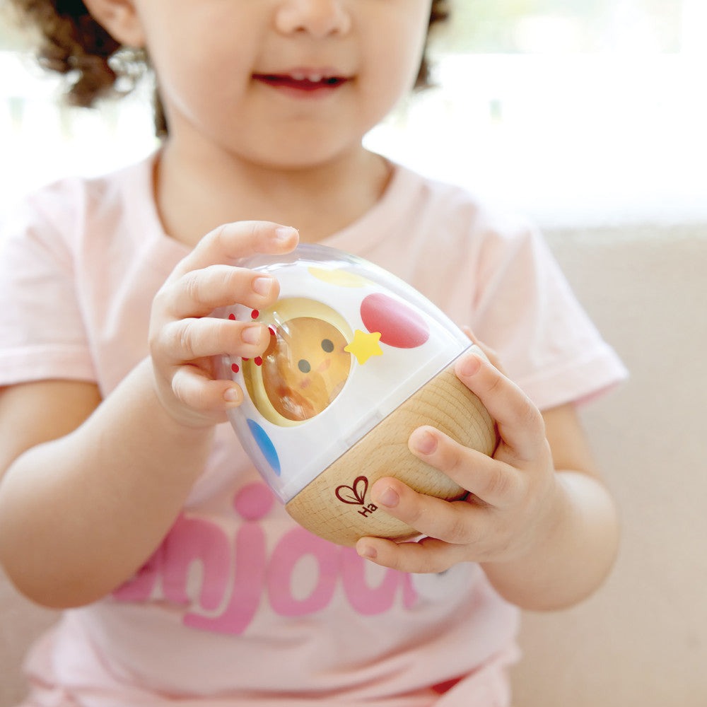 Hape Wobble Wonder Stacker - Playful Chicken & Egg Toy