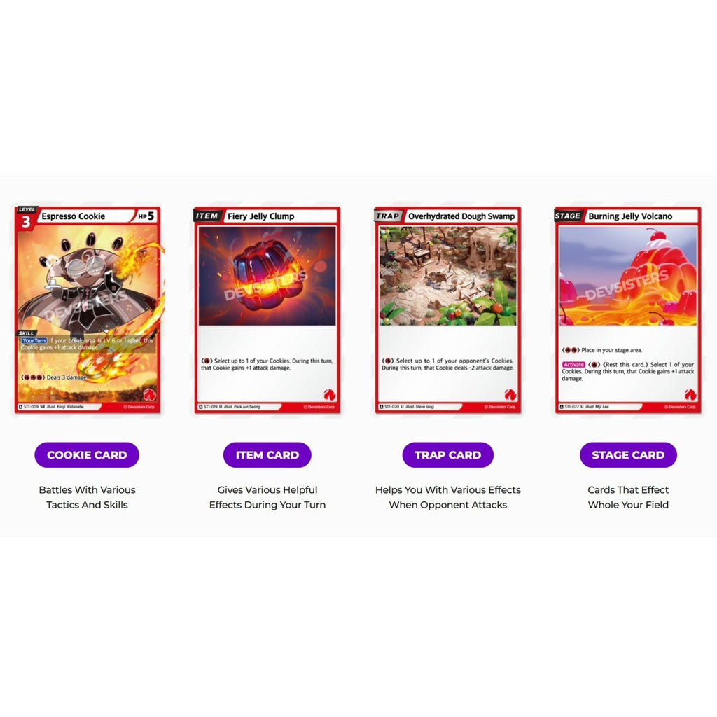 CookieRun: Braverse Brave Beginning Booster Display - 28 Packs, 252 Cards, Competitive Battle TCG