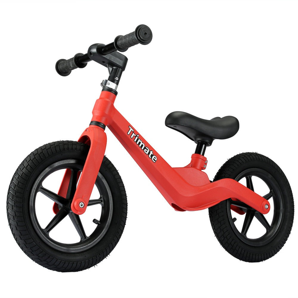 Boys 12 inch Trimate Toddler Balance Bike, Red - No Pedal Sport Bike