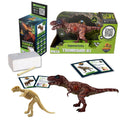 Dino Explorers AR Dinosaur XL & Brick Combo - 10" T-Rex Sound Figure & Dig Kit