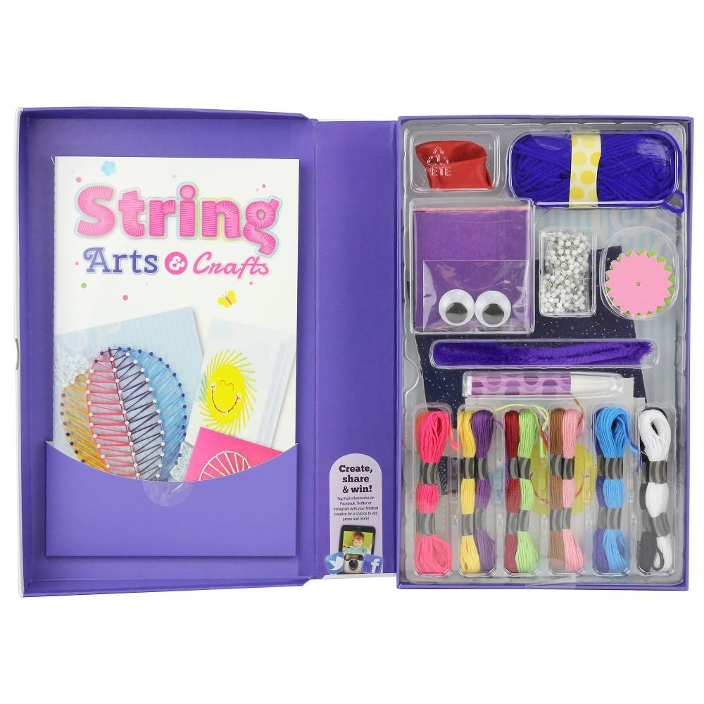Spicebox Make & Play String Art Craft Kit