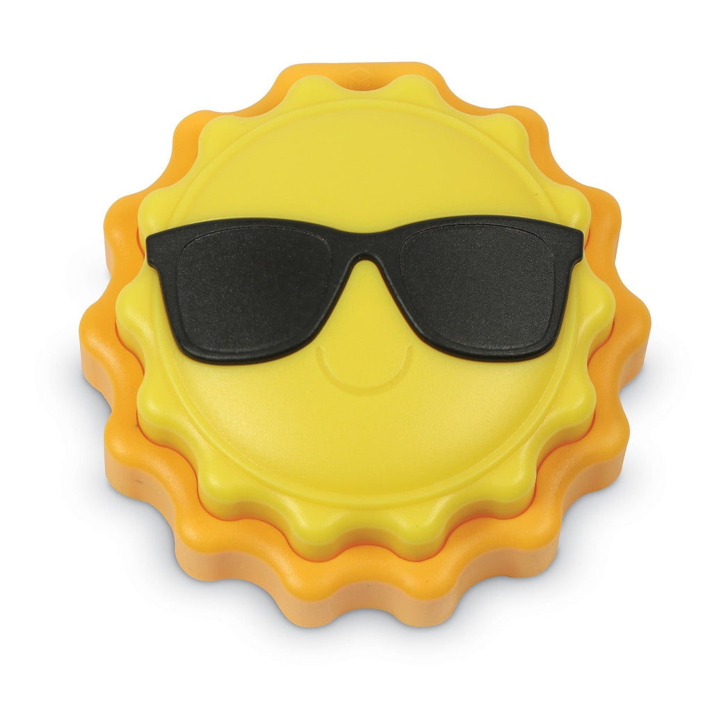 Learning Resources Sun-Shaped Recordable Message Button - Pack of 3