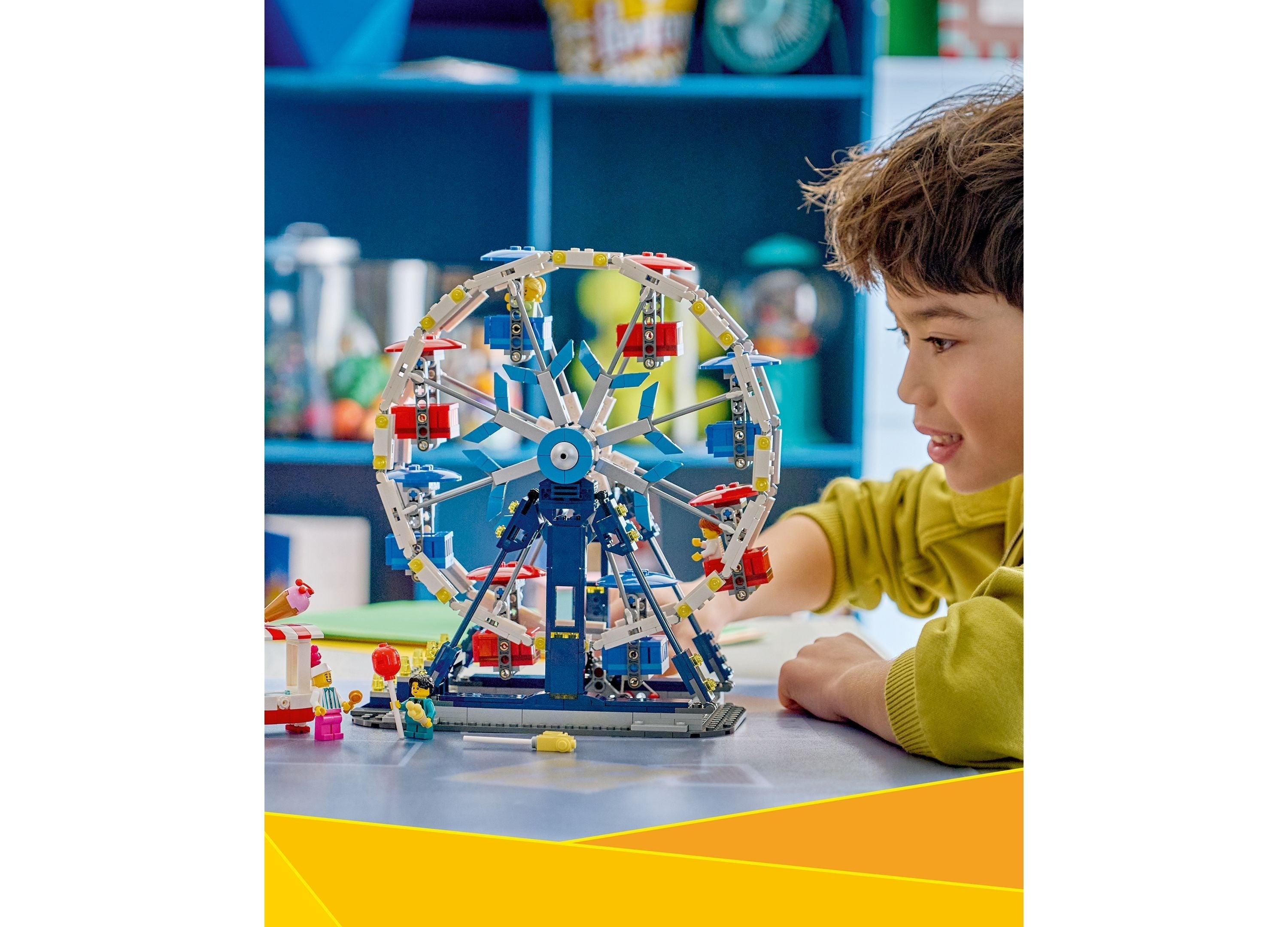 LEGO Creator Iconic Ferris Wheel 3-in-1 916-Piece Building Set