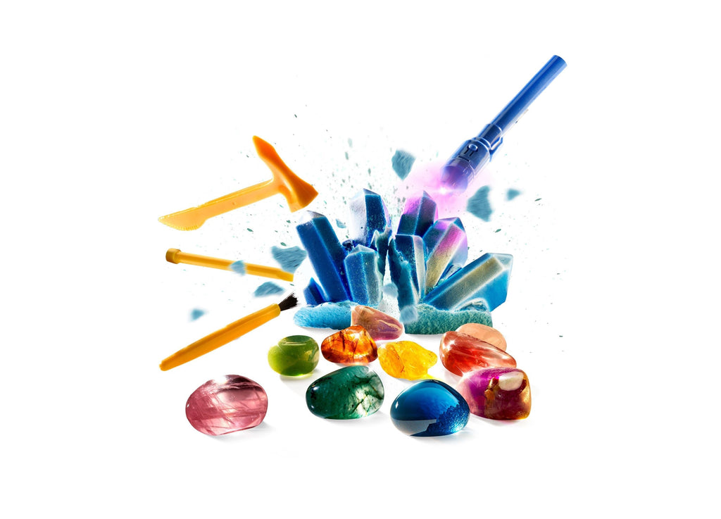 Discovery #MINDBLOWN Gemstone Excavation Adventure Kit (4 Piece Set)