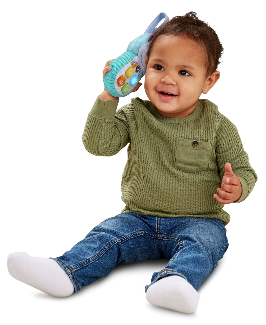 VTech Baby Hello Hippo Soft Phone Toy - Ages 6+ Months
