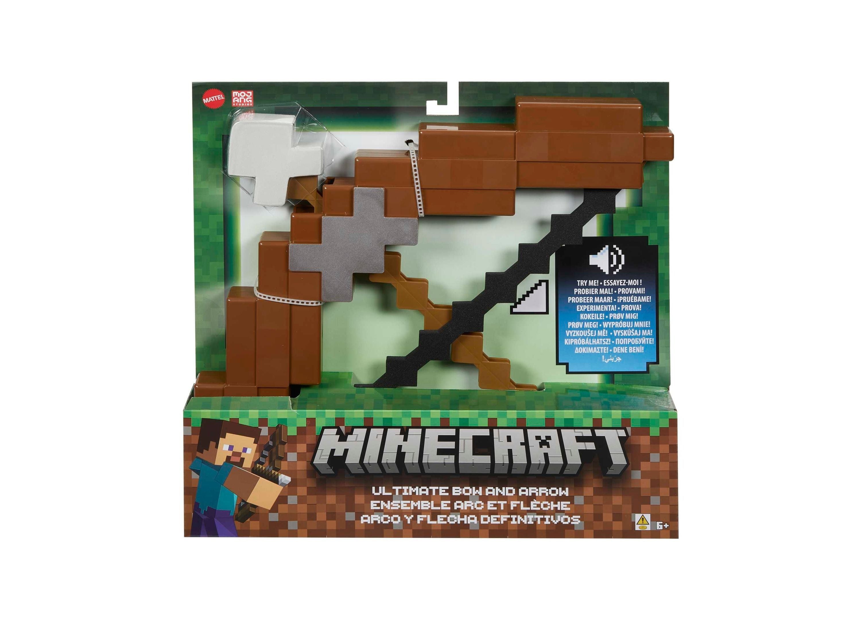 Minecraft Ultimate Bow And Arrow Role-Play Set With Lights And Sounds