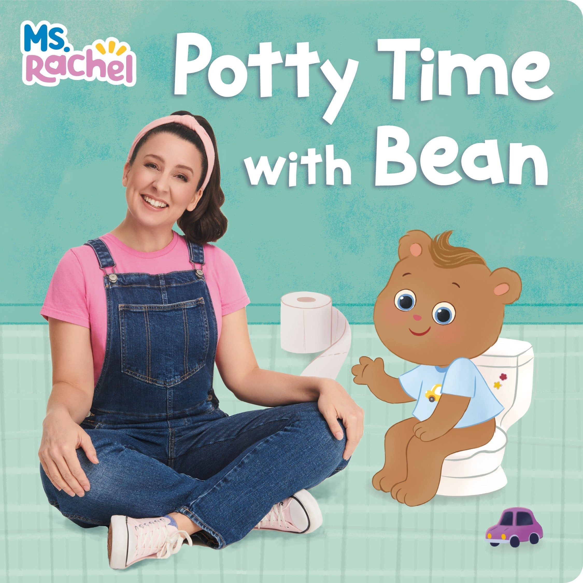 Ms. Rachel's Potty Time with Bean - Engaging Board Book