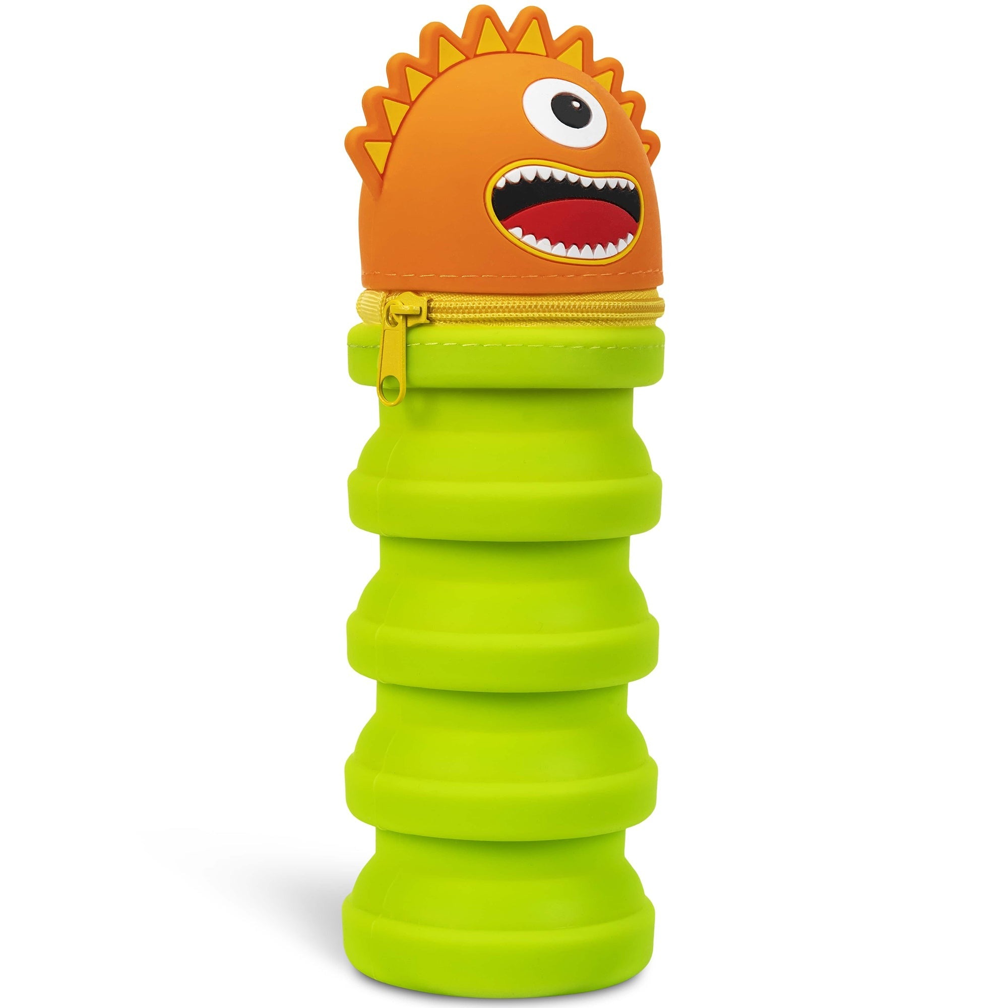 Monster Retractable Silicone Pencil Case
