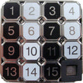 Go! Games Classic 15 Puzzle Game - Metal Frame Slider Puzzle