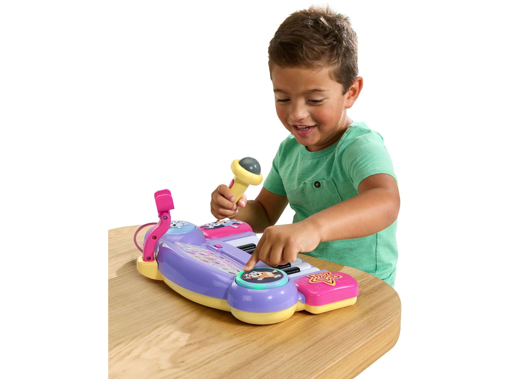 Bluey Sing-Along Keyboard With Microphone And Light-Up Keys
