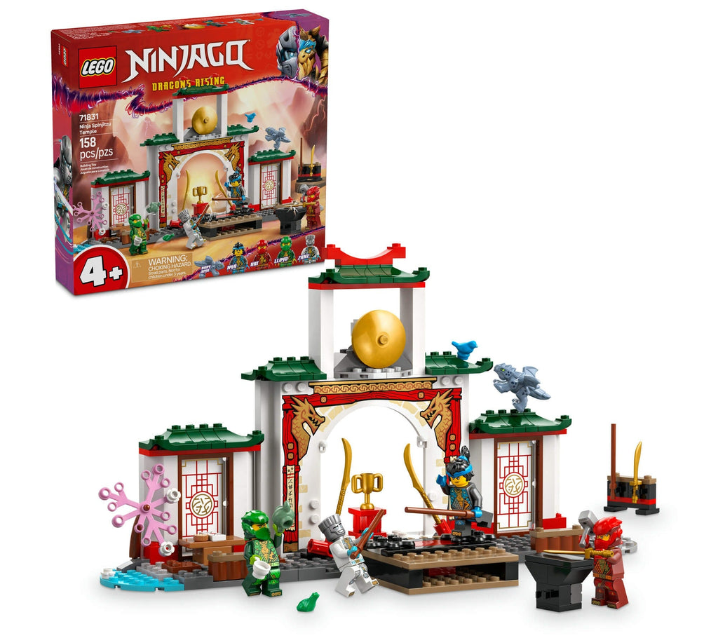 LEGO NINJAGO Ninja Spinjitzu Temple 158-Piece Building Set - 71831