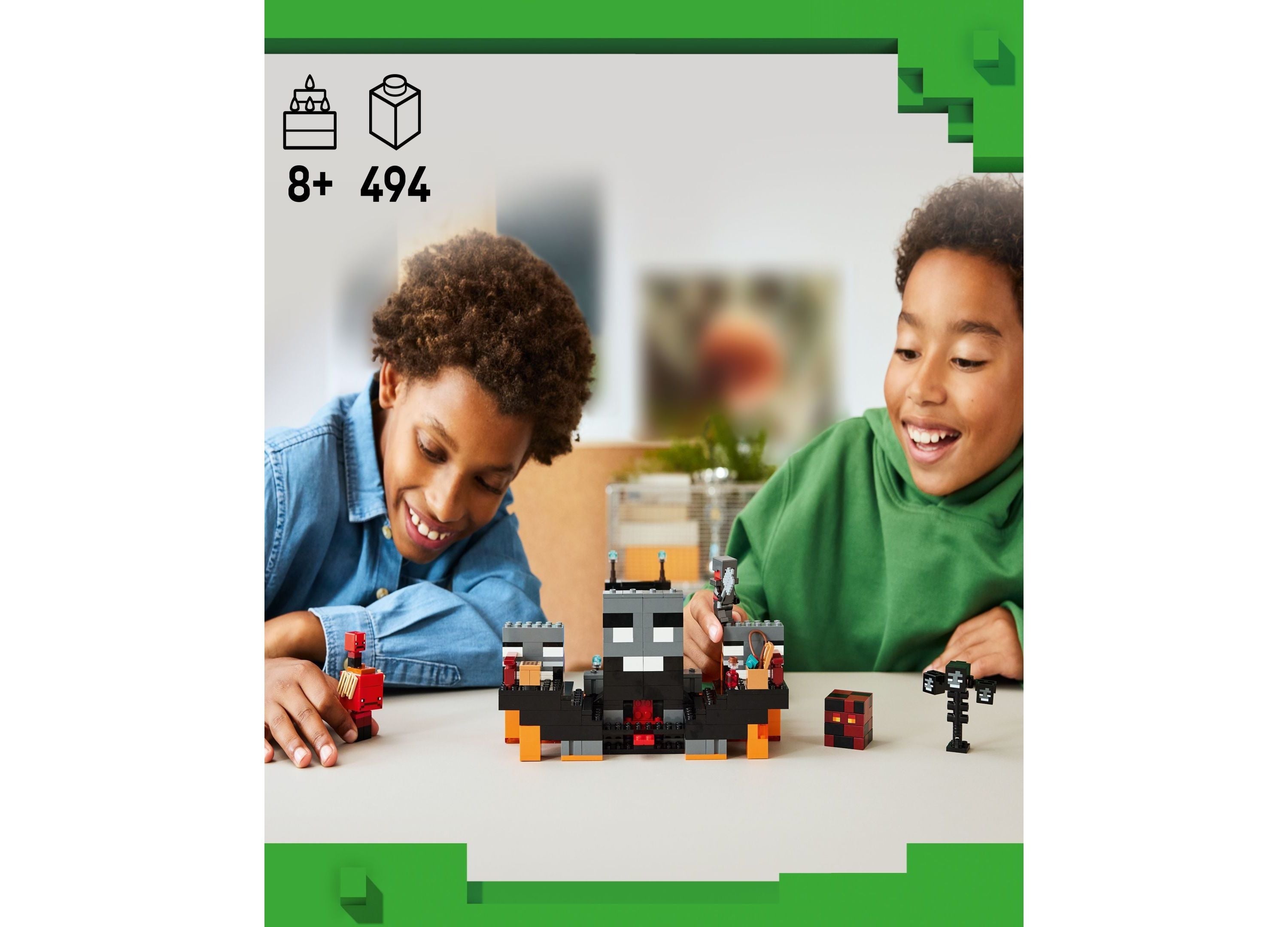 LEGO Minecraft Wither Battle Adventure Set 21590 - 494 Pieces