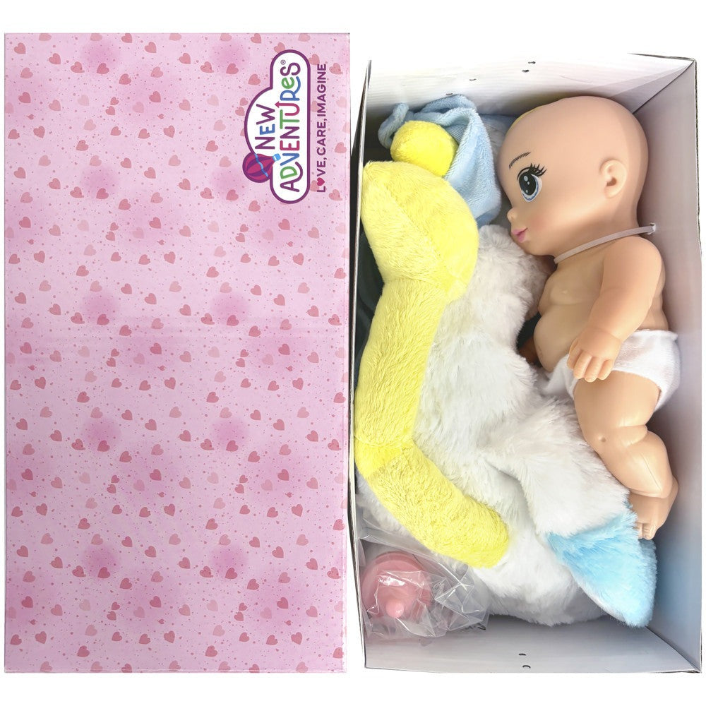Magic Nursery 8" Special Delivery Set - Blue - Posable Baby Doll, Age 2+