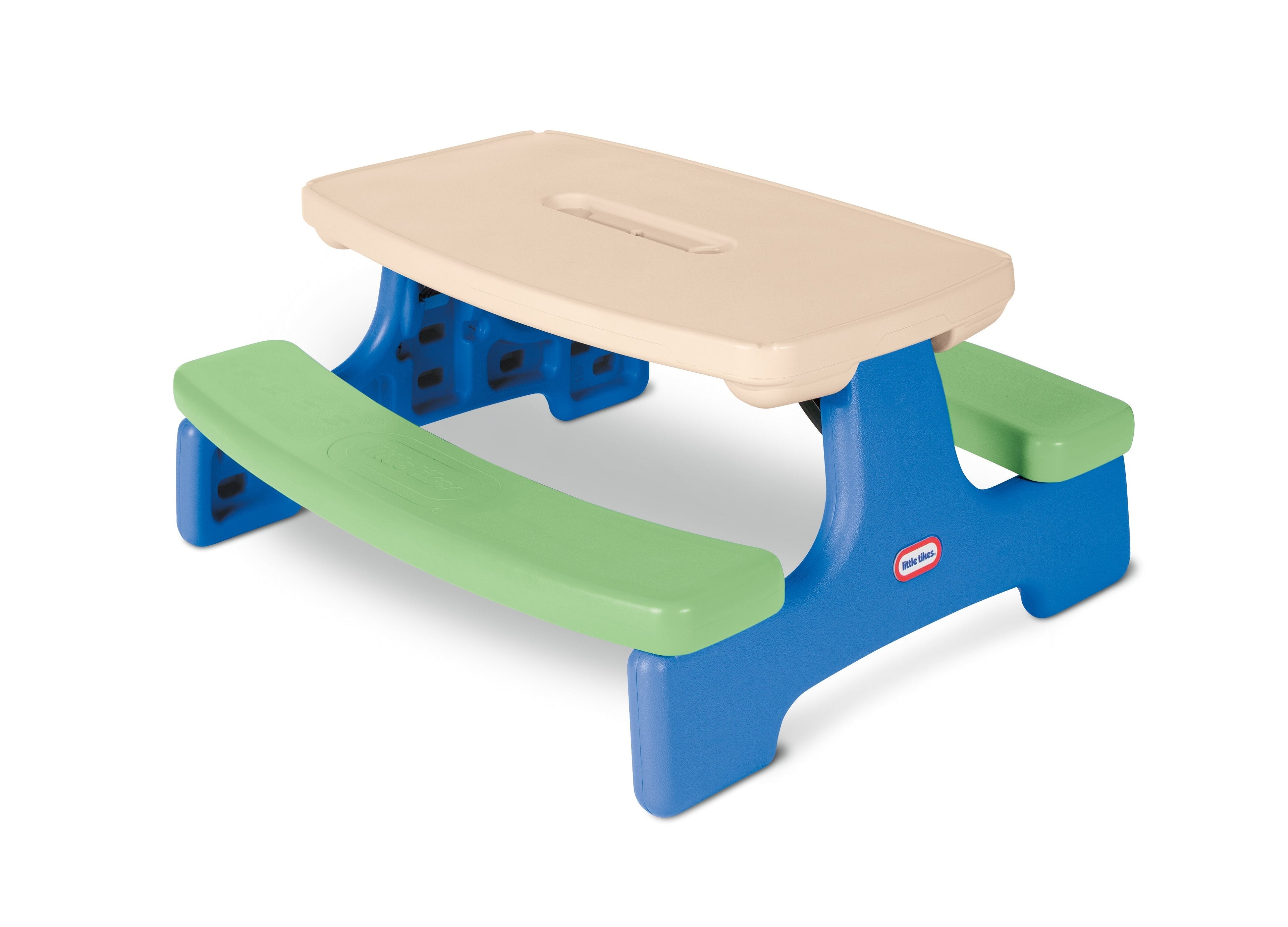 Little Tikes Easy Store Picnic Table with UV Protection Umbrella
