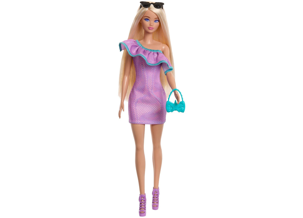Barbie Glam Party Fashion Doll with Mix-and-Match Outfits