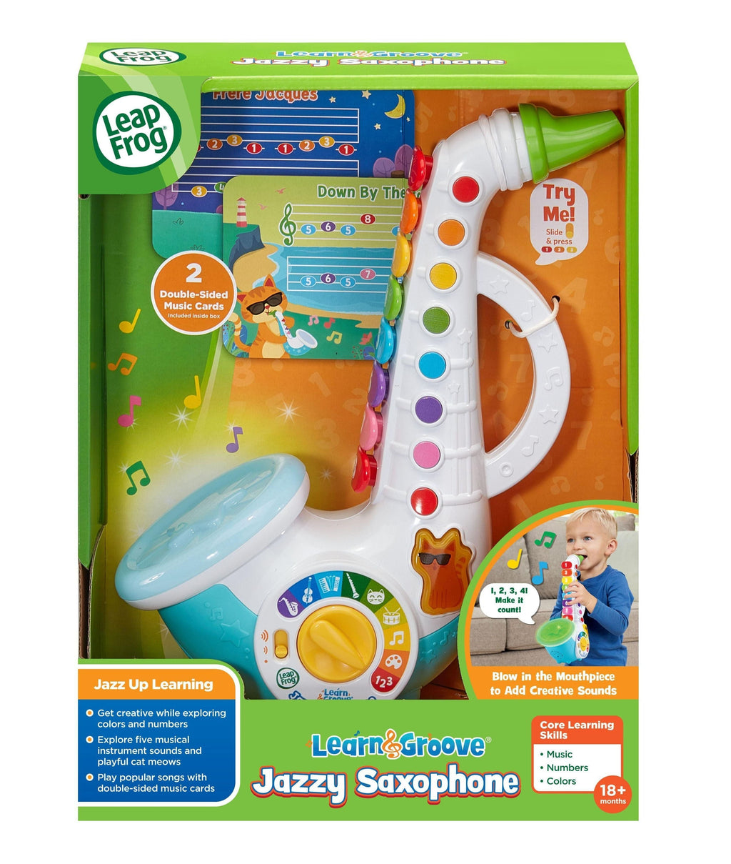 LRN Groove Jazzy Sax Interactive Musical Toy
