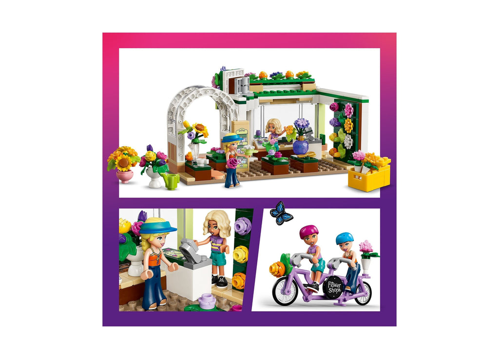 LEGO Friends Creative Flower Shop 377-Piece Building Set