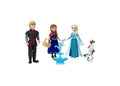 Disney Frozen Anna and Elsa Character Set with Kristoff and Olaf