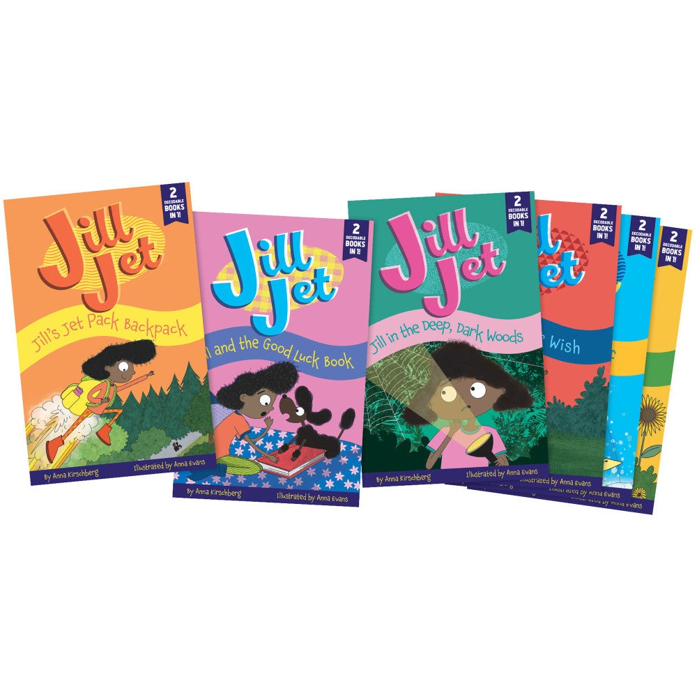 Junior Learning Jill Jet - Decodable Reader Chapter Books - Boxed Set