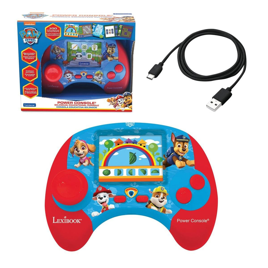 Paw Patrol Power Console - Bilingual Handheld Educational Game