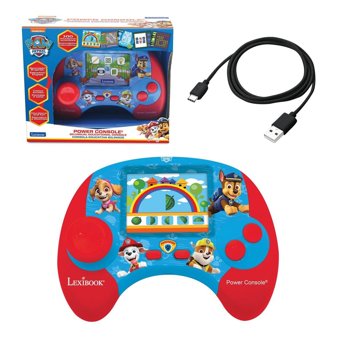 Paw Patrol Power Console - Bilingual Handheld Educational Game