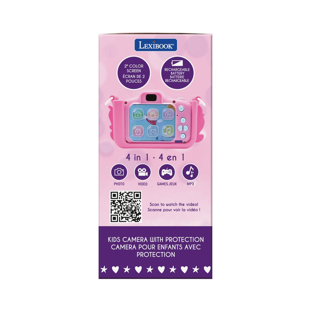 LEXIBOOK Kids Camera with Unicorn protection