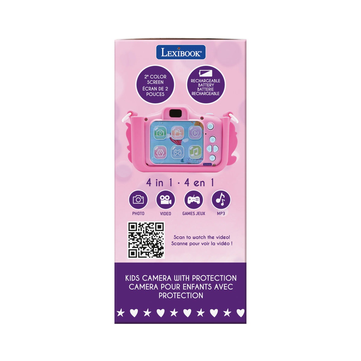LEXIBOOK Kids Camera with Unicorn protection
