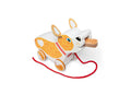 Melissa & Doug Pooping Puppy Wooden Pull-Toy With Leash And Treats