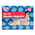 Spark & Wow Wooden Magnets - Sea Life Exploration Set - 20 Pieces