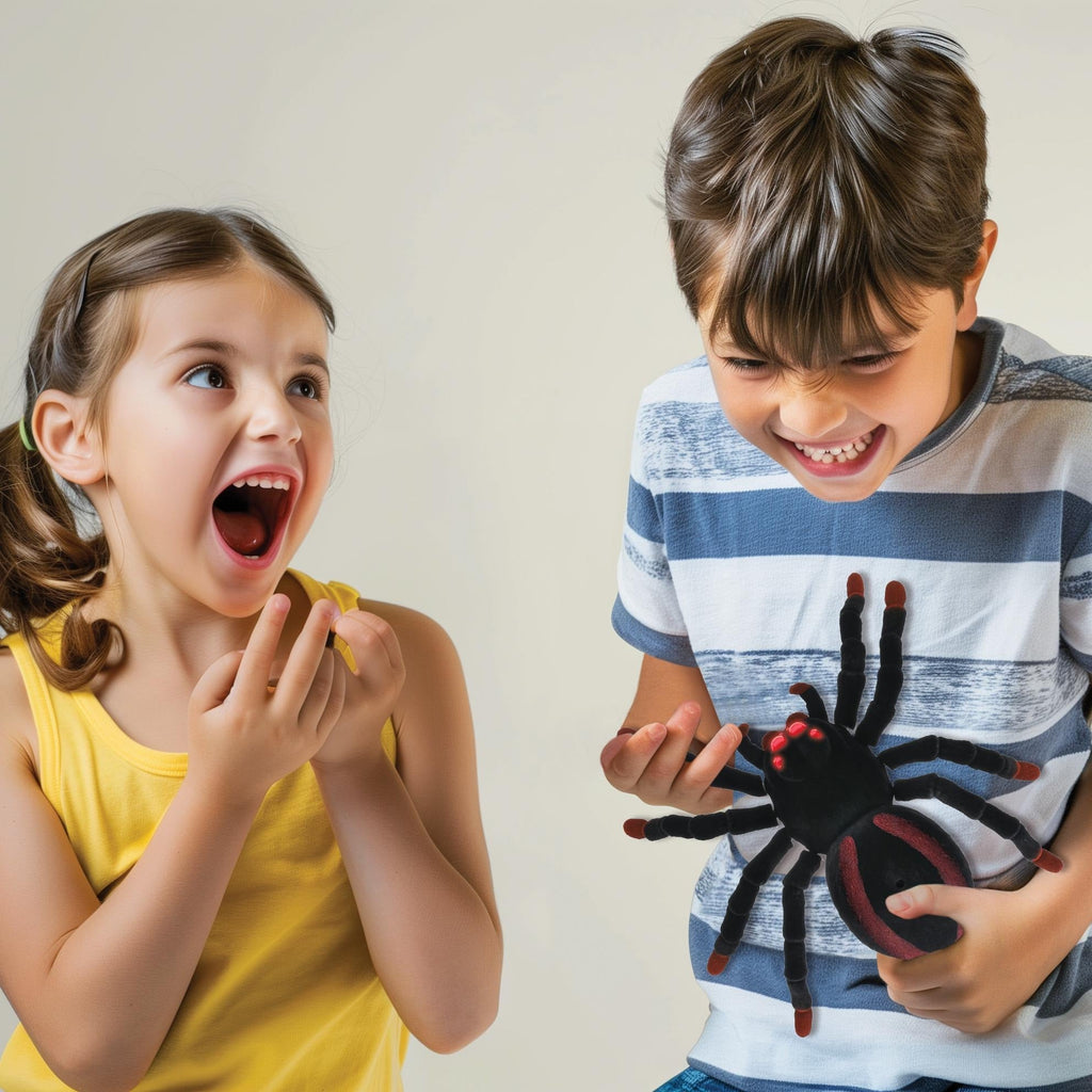 Lexibook Realistic Tarantula - Remote Controlled Spider with Light Effects - Black