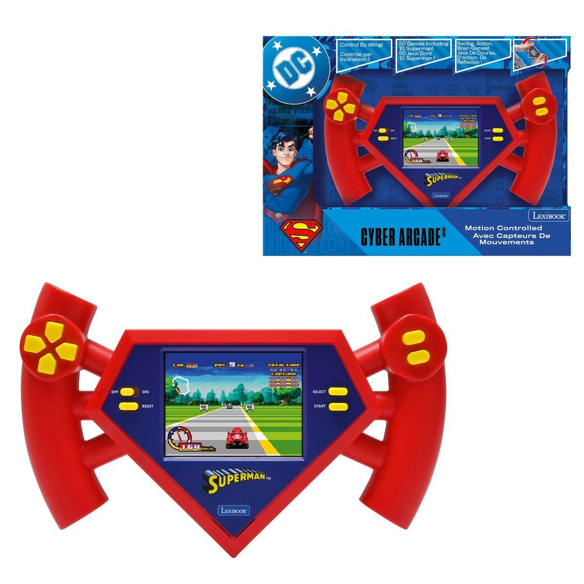 Superman Cyber Arcade Motion Console with 2.8'' LCD and 50 Games