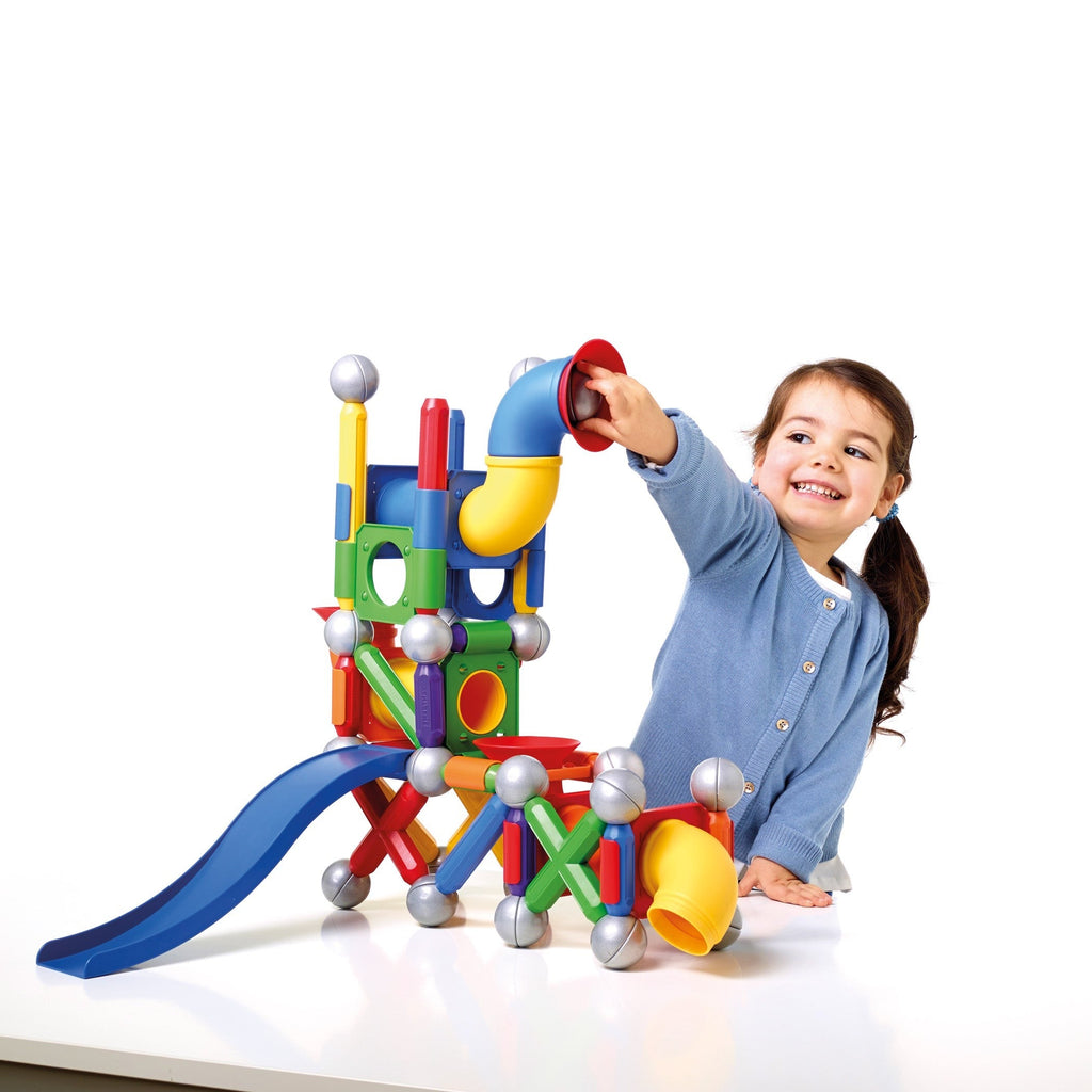 SmartMax 74-Piece Magnetic Discovery Mega Ball Run Set